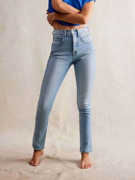 We The Free Denim - We The Free Leila High-Rise Leggy Slim Jeans Sz 25